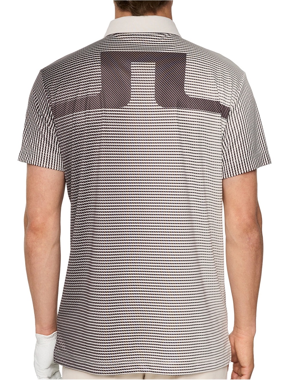 J. Lindeberg Marvin Stripe Polo